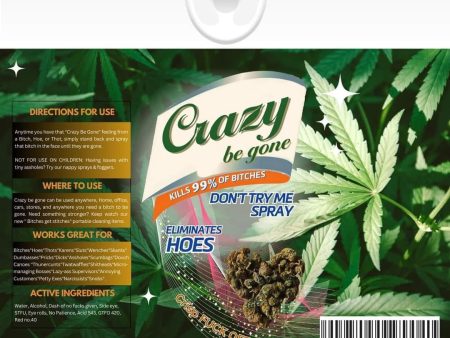 420 crazy spray Hot on Sale