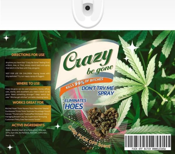 420 crazy spray Hot on Sale