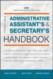 Administrative Assistant s and Secretary s Handbook, 5E Cheap