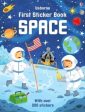 Usborne First Sticker Book Space Sale