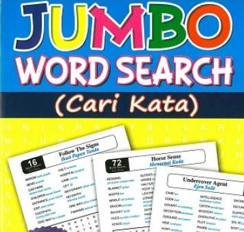 FANTASTIC & EXHILARATING JUMBO WORD SEARCH BOOK 4 For Cheap