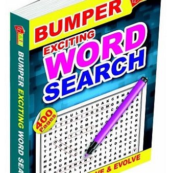 Bumper Exciting Word Search For Sale