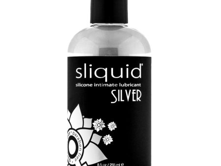 Sliquid Silver Silicone Lube Glycerine & Paraben Free 8.5oz on Sale