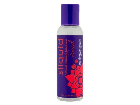 Sliquid Swirl Natural Intimate Water Based Lubricant Strawberry Pomegranate Online Hot Sale